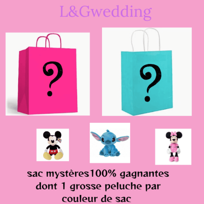 SAC SURPRISE FILLE (ROSE)