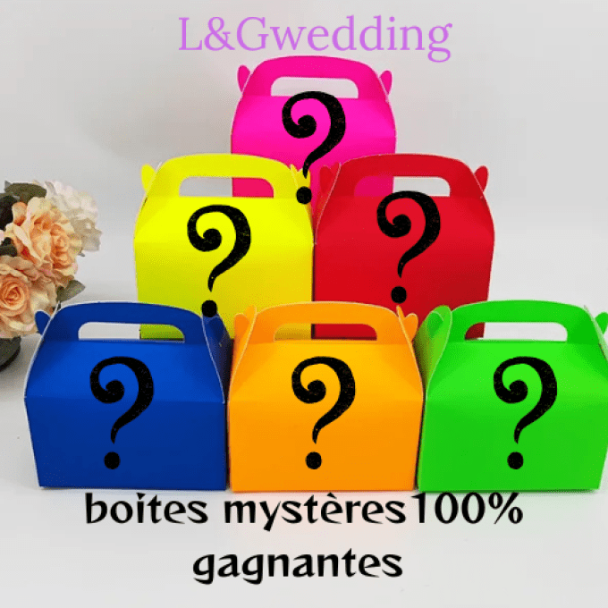 BOITE MYSTERE LES MARDI A partir de 14H