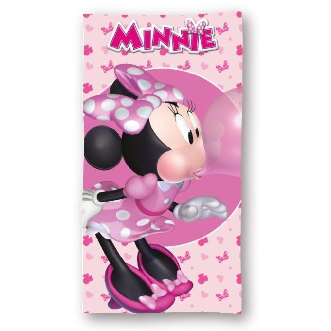 Drap de plage ou Serviette de bain Minnie Disney