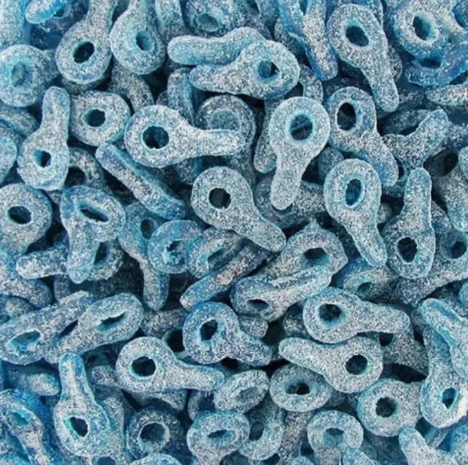 Tétine Bleue à la Framboise (100g)