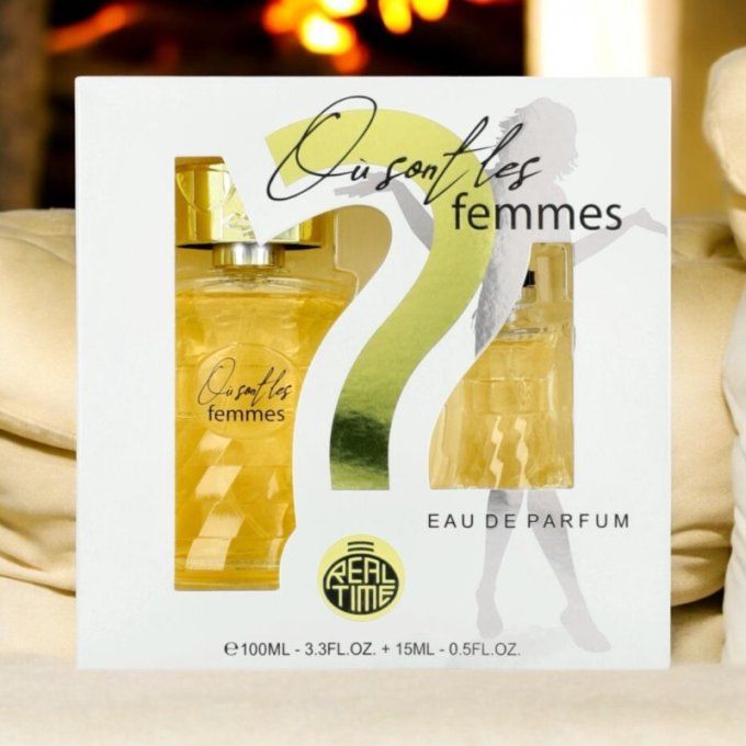 COFFRET PARFUM OU SONT LES FEMMES REAL TIME