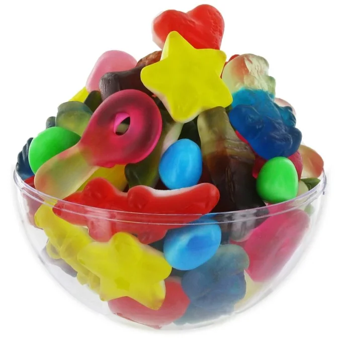 1 kg de bonbons haribo toutes marque melange 