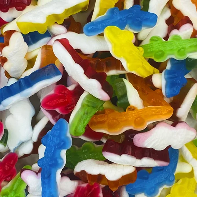 crocodile lisse haribo  (100G)