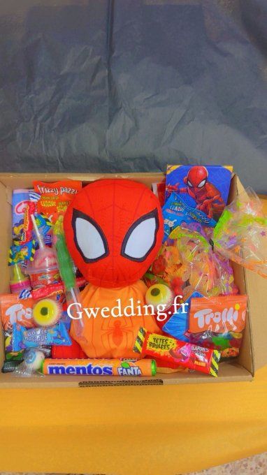 composition spiderman