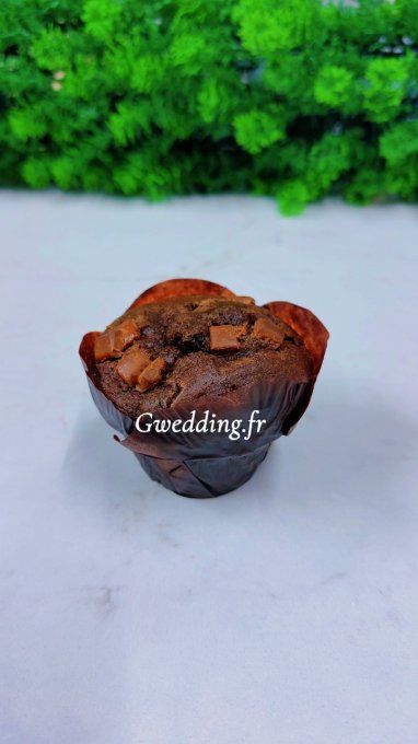 Muffin chocolat fourage noisettes 