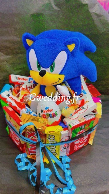 Composition chocolat sonic 
