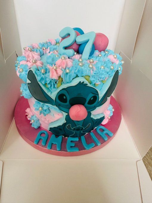 GATEAUX PERSONALISABLE STITCH 