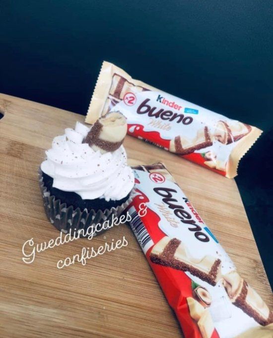 CUPCAKES FOURRÉS BUENO WHITE