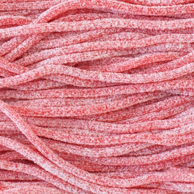 LASSO TORSADE FRAISE VENDU PAR 10