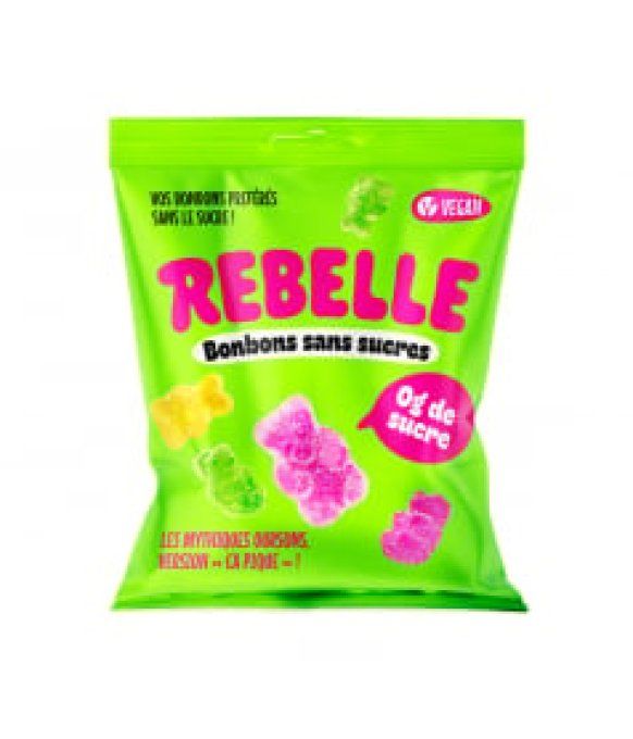 Sachet Rebelle Oursons acides sans sucre